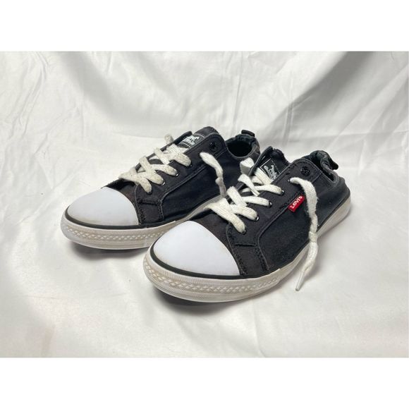 Levi's Shoes - Levi’s Black Cavas Sneaker Women Sz 10